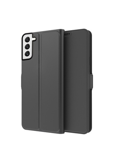 Luckysouk Samsung Galaxy Uyumlu S22 5g Pu Deri Kart Tutucu Folio Flip Case Standı Manyetik Tam Koruma Telefon Kapağı - Altın Siyah Yok Havalandırma Ben7dt
