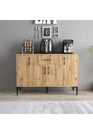 Tanmob Mdl0302 Alt Çok Amaçlı Dolap 4 Kapaklı Çekmeceli Mutfak Do