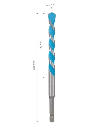 Çok Amaçlı Delme Ucu - 10x150 Mm, Beton, Ahşap, Plastik Ve Çelik İçin