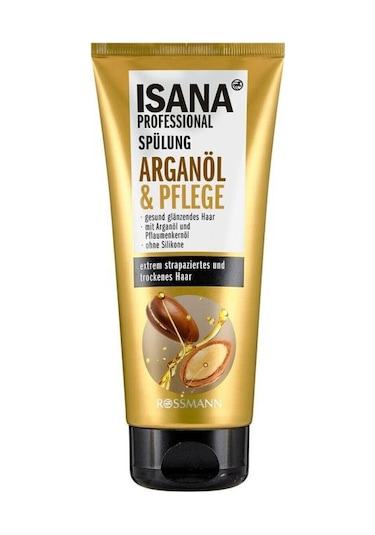 Isana Arganöl & Pflege Çok Yıpranmış Kuru Saçlar İçin Saç Kremi 200 ML
