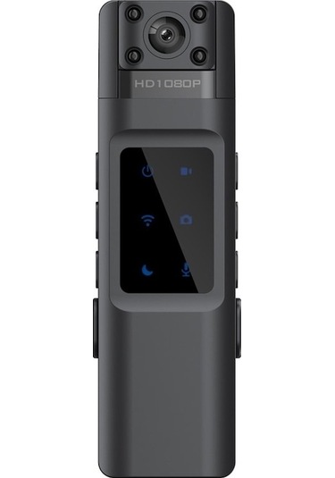 Ulzyvf Haikou Kompakt Klipsli Geniş Açılı Aksiyon Kamerası Lw Siyah Siyah