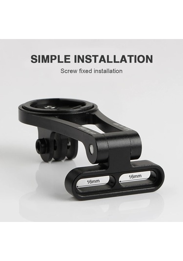 Sones Gub G696 Bisiklet Alüminyum Kod Tablosu Tutucu Ayarlanabilir Uzatma Braketi Siyah