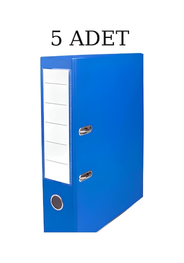 N'pratik 5 Adet Plastik Geniş Klasör - Dayanıklı Ve Şık Dosya Düzenleyici