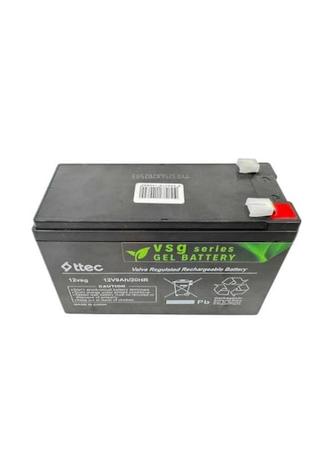 Ttec 2025 Jel Akü Akülü Oyuncak Arabalarla Uyumlu 12v 9ah