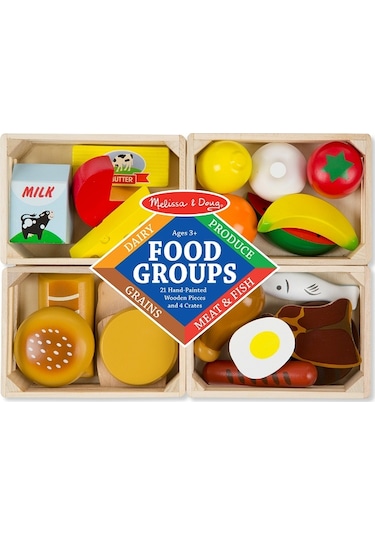 Melissa And Doug Ahşap Gıdalarımız