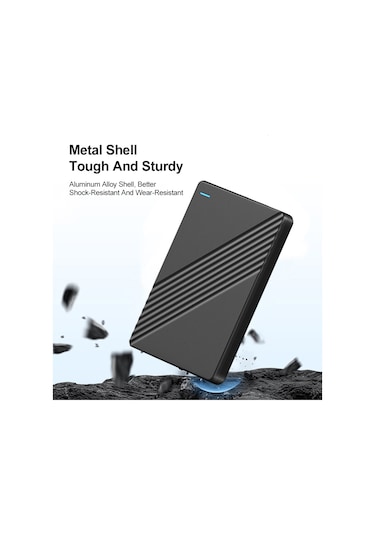 Monyee Taşınabilir 1tb Ssd Harici Disk - Hızlı Usb 3.0, Dayanıklı Metal Kasa, Kolay Taşıma