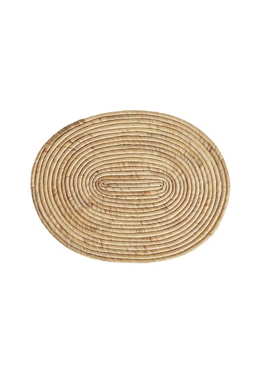 Kaliteli 2 Adet Oval Amerikan Servis 45x35 Cm İkea 2'li Set Tabak Altlığı Supla Altlık Su Sümbülü Diğer