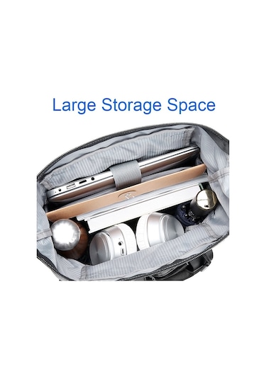 Sones Hafif Rahat Çok Bölmeli Dizüstü Bilgisayar Çantası Büyük Kapasiteli Messenger Çanta