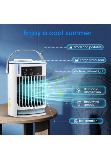 Sprey Soğutucu 500ml Ev Atomizasyon Nemlendirici 4830 Beyaz
