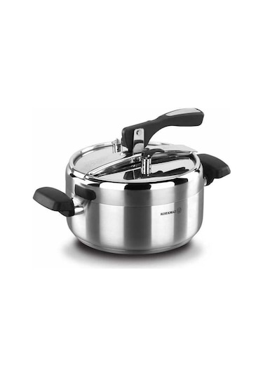 Korkmaz A155 Turbo Düdüklü Tencere 5 L Gri