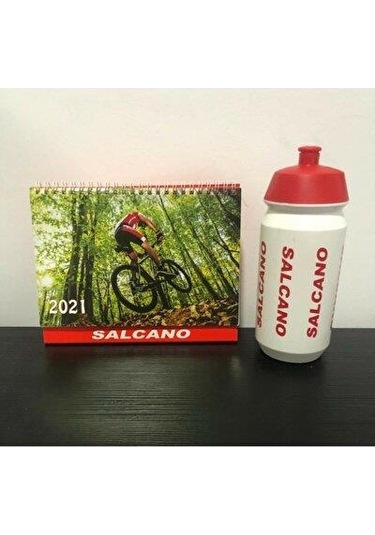 Salcano Matara 500 Ml Beyaz - Kırmızı