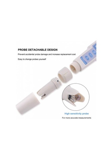 Aek-Tech Ph-3508 4 Ü 1 Arada Ph Metre Tds Ec Ve Sıcaklık Ölçer N11.1012