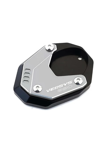Xuweiwei Grey Kawasaki Versys650 2011 2023 Motorcycle Accessories Cnc Aluminum Bracket Side Stand Foot Peg Expansion Pad Support Board