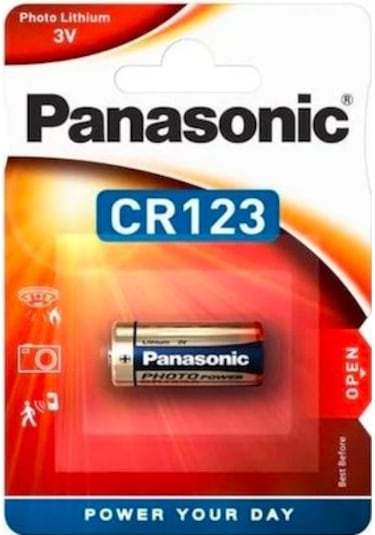 Panasonic CR123A 3V Lityum Pil