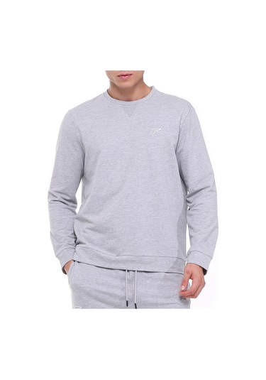 Raru Sweatshirt Porta Gri Melanj