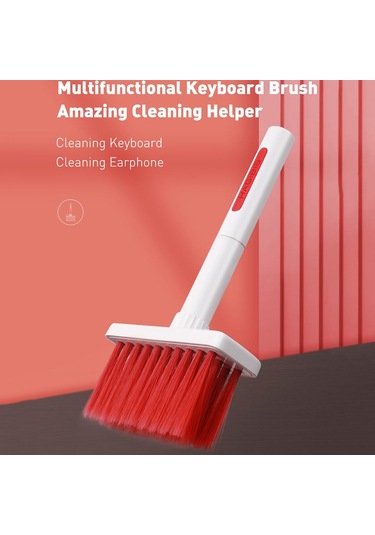 Kulaklık Temizleme Kalemi Klavye Temizleme Fırçası Beyaz