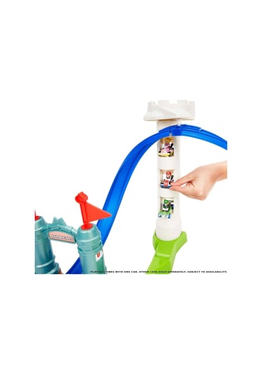 Nessiworld Hgk59 Hw Mario Kart Keskin Dönüşler Pist Seti /hot Wheels Çok Renkli