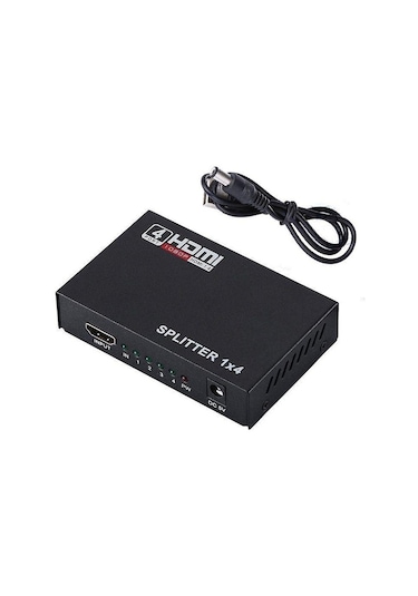 Ancheyn 4 Port Hdmi Splitter Çoklu Ekran Çoklayıcı Switch 4410