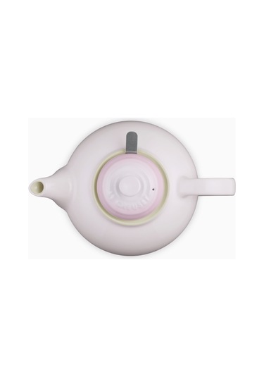 Le Creuset Paslanmaz Çelik Süzgeçli Seramik Çaydanlık, 1.3l Çaydanlıklar Shell Pink Pembe