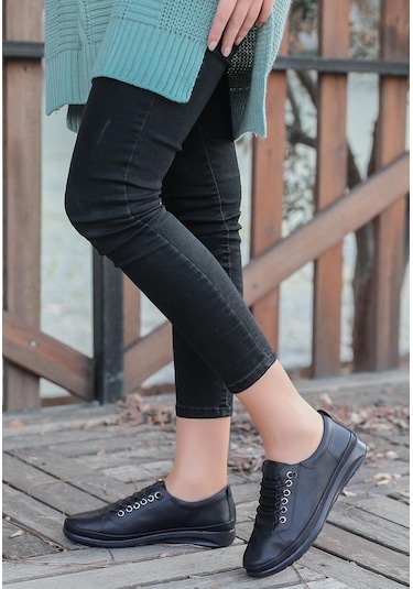 Artı-Artı020-1209 İçi Deri Kadın Sneaker Ayakkabı