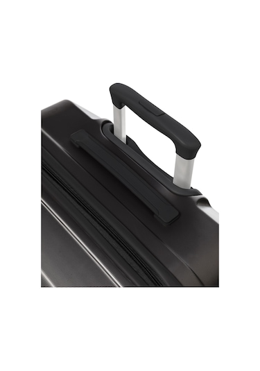 Unisex 4 Tekerli Kilitli Orta Boy Valiz Bavul Füme