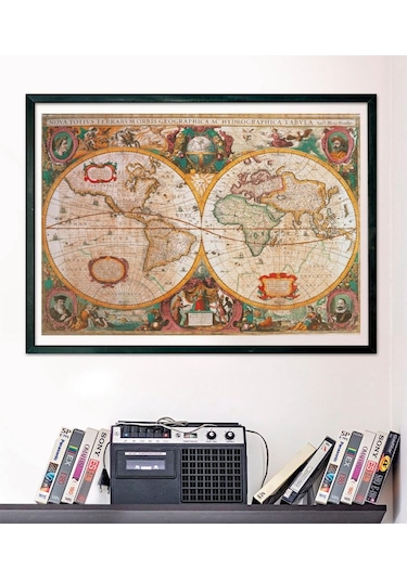 Clementoni Old Map 1000 Parça High Quality Collection Yetişkin Puzzle