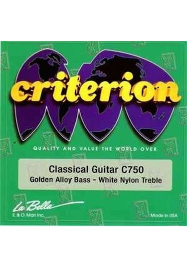 La Bella Criterion C750 Klasik Gitar Teli