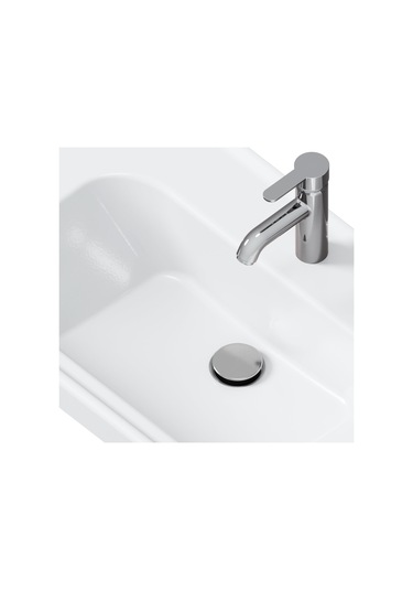 Aqua Bagno Smart Taşma Deliksiz Pop-up Sifon , Parlak Krom Başlıklı , 1 -1/4