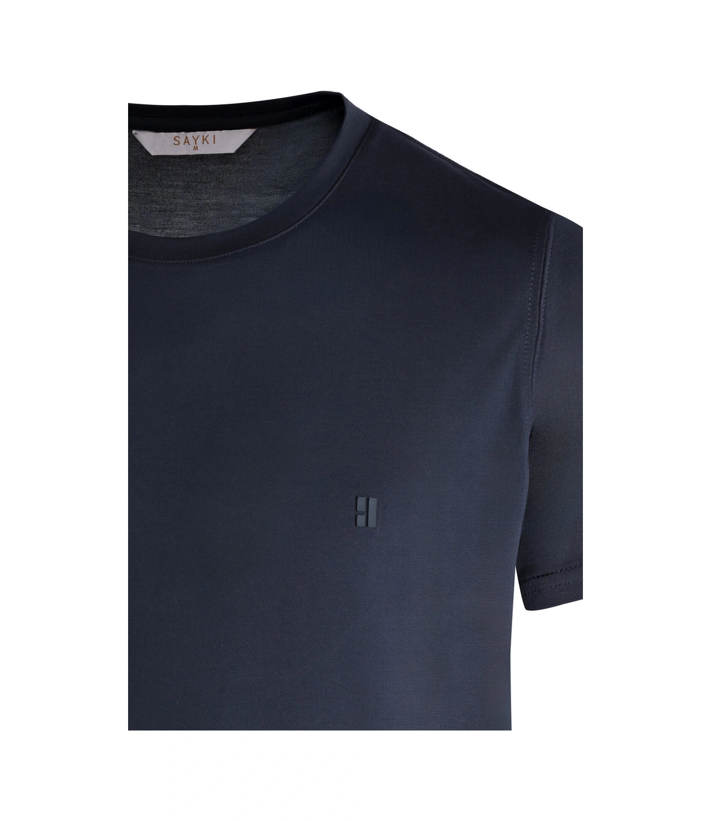 Antrasit Regular Fit Bisiklet Yaka Tişört 548173