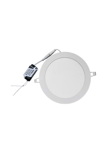 15w Sıva Altı Yuvarlak Slim Led Panel, Natural Yl10-1507 Beyaz