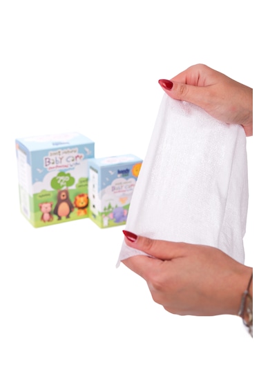 Handytowel Bebek İçin Sıkıştırılmış Tablet Mendili 250 Adet