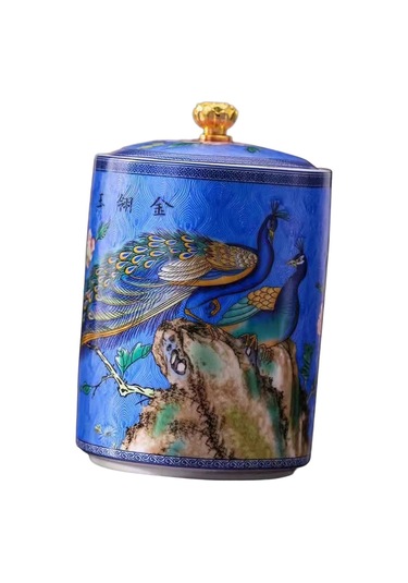 Suntek Çay Saklama Kabı Şeker Kahve Gevşek Çay Mavi Için