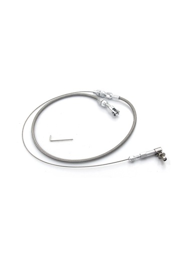 Yunboo 24 İnç Alüminyum Ve Paslanmaz Çelik Dokuma Gasp Kablosu Seti Anahtar Dahil - Ms-0146