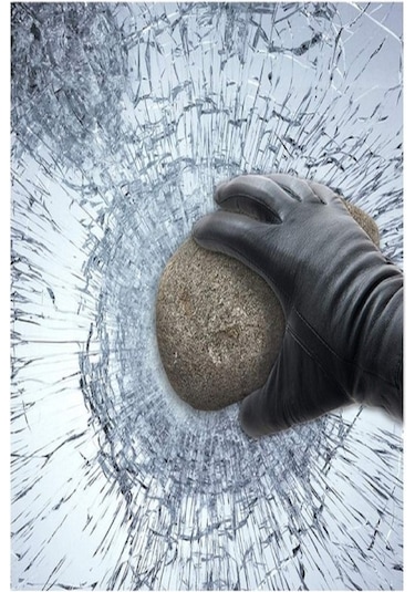 Şeffaf Güvenlik Cam Filmi Amerikan Çizilmez 100 Cm X 3 Metre