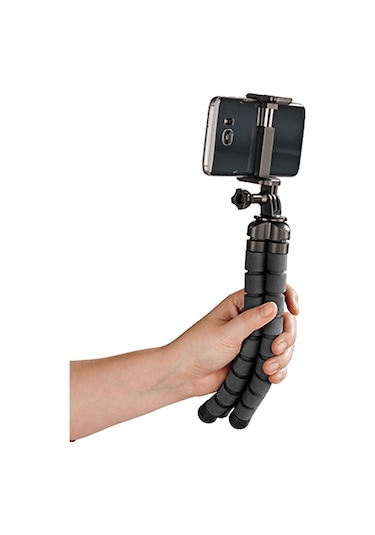 Hama Flex Akıllı Telefonlar ve Gopro Mini Tripod - Siyah