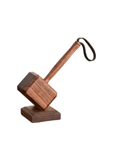 Jzcat Thor'un Çekiç Şişe Açacağı Ev Dekorasyonu Kahverengi