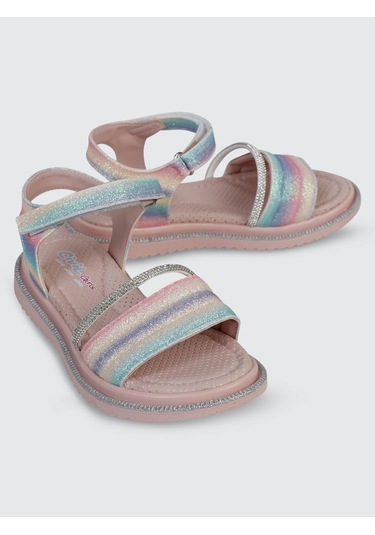 Civil Girls Kız Çocuk Sandalet 31-35 Numara Gökkuşağı Gökkuşağı