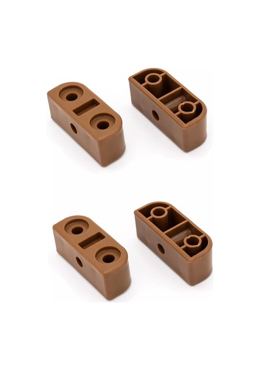 Bo-ny Bebek Karyolası İçin Taban Bağlantısı 4 Adet 233069396 Açık Kahverengi