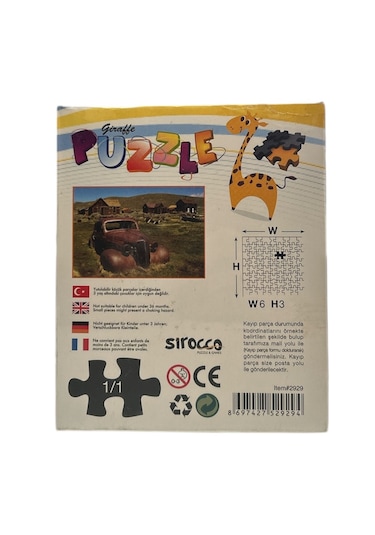 250 Parça Mini Puzzle Eğitici Ve Eğlenceli Zeka Oyunu