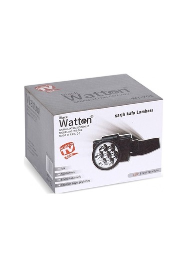 Watton 7 Ledli Şarjlı Kafa Lambası Wt-701 Çok Renkli
