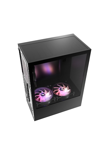 Hawk Gaming Hc310 600w Rgb Mesh Micro Atx Mini Tower Siyah Gaming Oyuncu Kasa