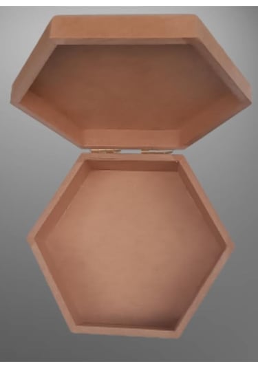 Hobi Dekoratif Model Öğrenci Kutu HAM Ahşap MDF El Yapımı