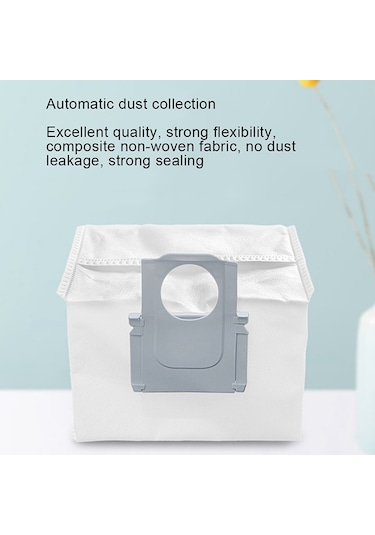 Srfn Ticaret Roborock Q7 Max+ Uyumlu Toz Torbası - 5 Adet