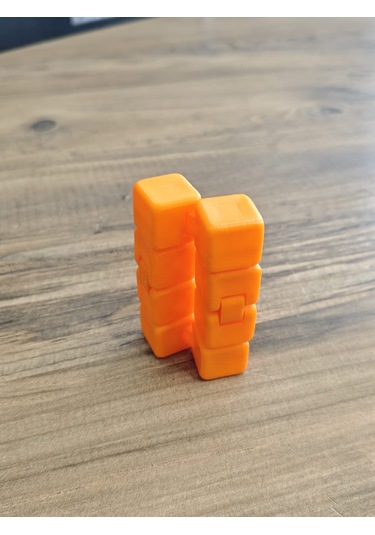 Teknosanat 3d Baskı Infinity Cube - Sonsuzluk Küpü Stres Oyuncağı Fidget Toy
