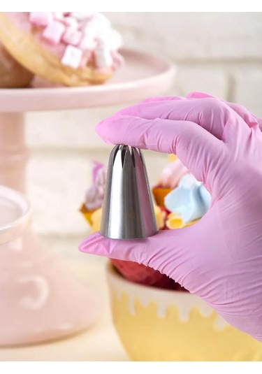 Bonbon Pastacılık Ucu Kapalı Yıldız 1g 235258054 Gri