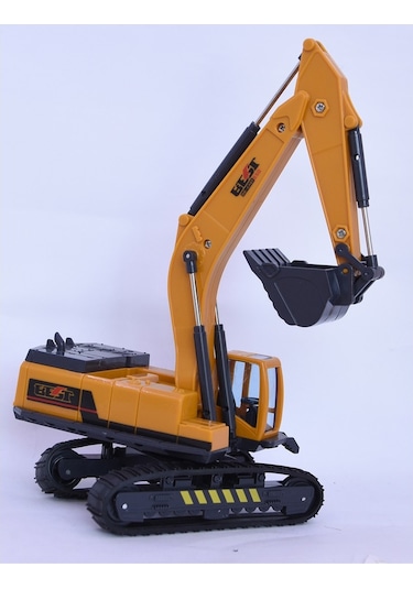 Paletli Kepçe Ekskavatör Hareketli Hidrolik İş Makinası Oyuncak