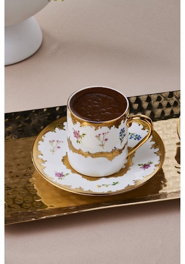 Karaca  Bihter 6 Kişilik Kahve Fincanı 90 Ml