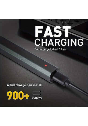 Tcherchi LJ11043 66 In 1 Arada Hassas Küçük Akülü USB Şarjlı Tornavida Seti