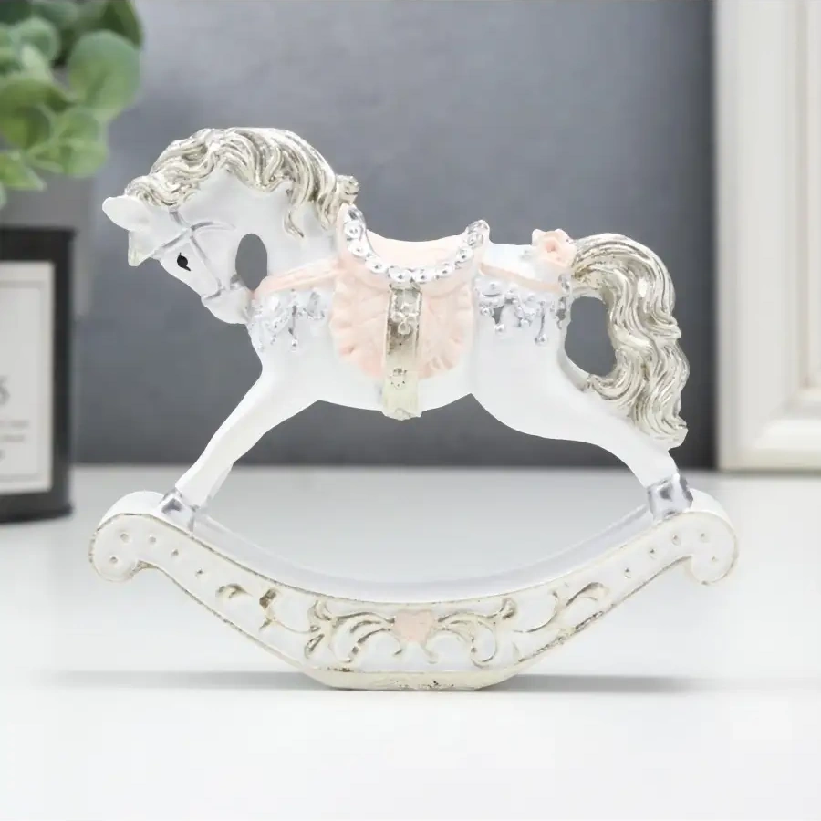 Simalend İç Mekan İçin Hatıra Sallanımlı At Figürü 43942390