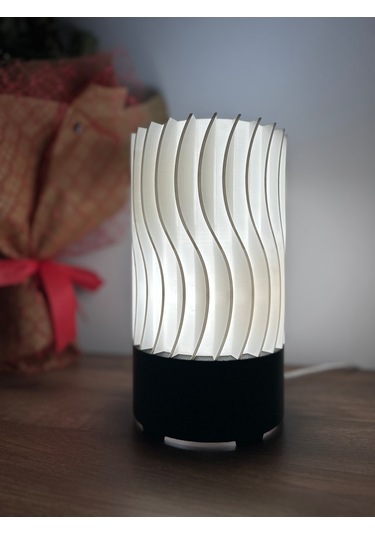 Sea Abajur Beyaz - Siyah